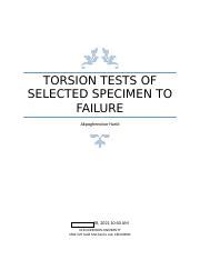 met 225 torsion test lab|MET 225 Torsion test.docx .